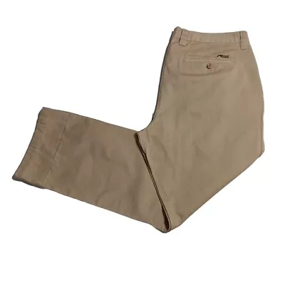 Mountain Khakis Pants Mens 38x30 Beige Slim Fit 100% Organic Cotton Heavyweight • $22.91