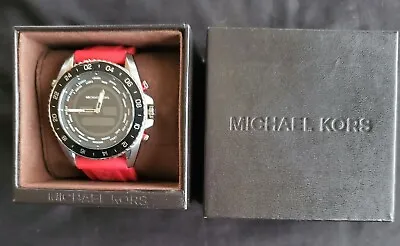 Michael Kors Ladies Red Watch- Preowned  • $75
