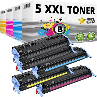 5x XXL Toner For Canon 707 LBP5000 LBP5100 Set Cartridge Cassette Cartridge • £112.36