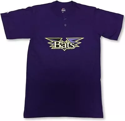 Majestic Louisville Bats Minor League 2-Button Men's Jersey Shirt LARGE • $19.95