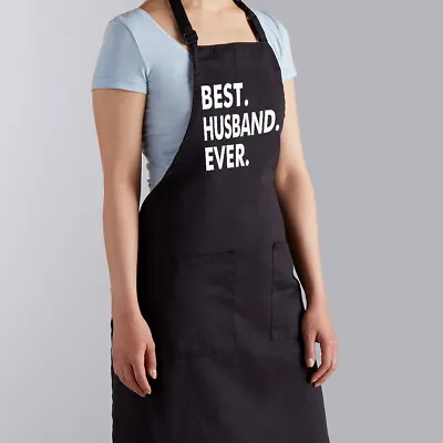 Best Husband Ever Wedding Father's Day Gift Dad Cooking Grilling Cook BBQ Apron • $18