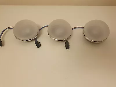 6pc X 20w Halogen Chrome FIXED Under Cabinet Kitchen Lights & Link Transformer • £8.95