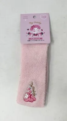 Sanrio My Melody Headband Hair Accessory Face Wash Makeup Pink Towel Like Japan • $9