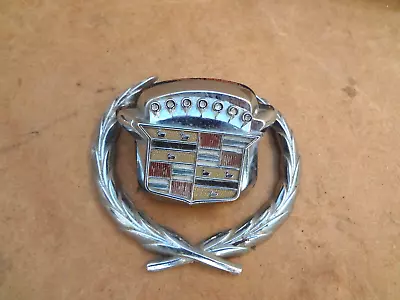 Vintage Cadillac   Rear Trunk Lock Flipper Cover Emblem OEM • $74.99