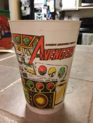 Avengers Marvel 1977 Slurpee Cup 7-Eleven 7-11 Decent Condition • $4.99