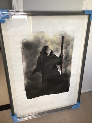 £450 • Buy MacKenzie Thorpe The Shepherd Framed  Limited Edition Print With COA. RARE!