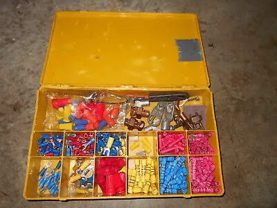 Vintage Scotchlok Terminals 3M Case Box With Unknown Terminals - Connectors ETC • $179.99