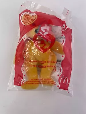 TY MCDONALDS TEENIE BEANIE BABY #4 Golden Arches The Bear 2004 • $8.88