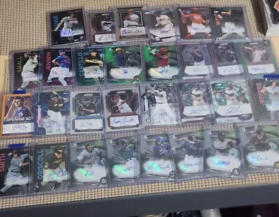 Huge Sports 30 Card Auto Memorabilia Lot - Mlb - Rookie • $29.99