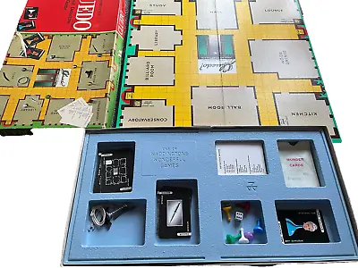 Cluedo Board Game 1965 Waddingtons Missing Instructions • £12.99