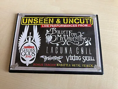 The Metal Hammer Golden Gods 2006 Unseen & Uncut DVD VERY GOOD CONDITION. • £3.50