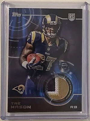 2014 Topps Rookie Jersey 3 Color Patch Tre Mason SP #TRPTM RC Rams Auburn • $5