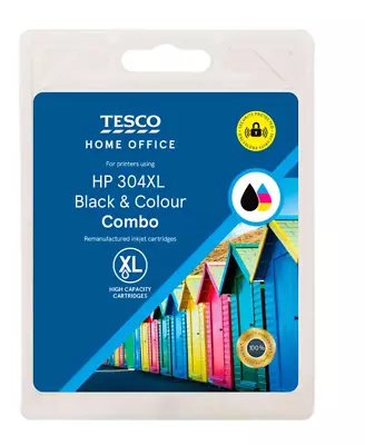 TESCO HP  304XL Black & Colour Combo Ink Cartridge  By Tesco • £16.87