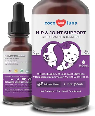 Glucosamine For Dogs And Cats Joint Support For Dogs MSM Chondroitin - For He • $31.99