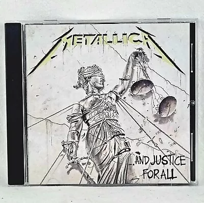 METALLICA ... And Justice For All CD Like New Aus Press One To Live Is To Die • £11.15