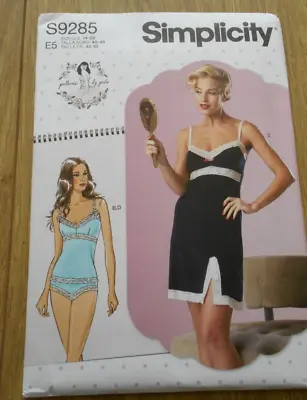 Ladies Camisole Slip And Panties Sewing Pattern. Size US 14-22 • £9.99