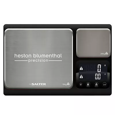 Heston Blumenthal Kitchen Scales Digital Precision By Salter Dual Platform • £49.99