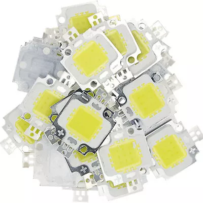 10x12V LED COB 10W Chip High Power Cool Integrated SMD For Floodlight Lamp Bulbs • $11.99