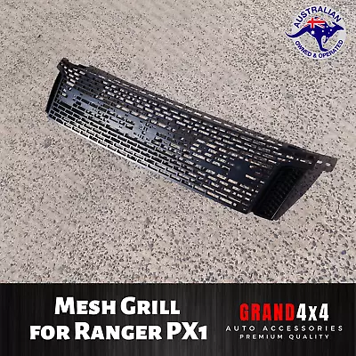 Front Mesh Grill For Ford Ranger PX1 2011 2012 2013 2014 2015 Grille • $255