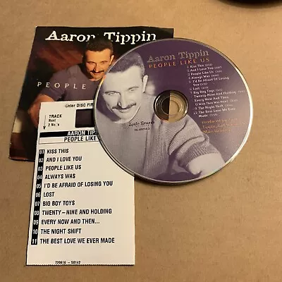 No Jewel Case Wjukebox Strip Cd Aaron Tippin People Like Us￼ • $7.50