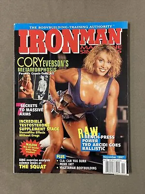 Ironman Bodybuilding Muscle Fitness Magazine / Ms. Olympia Cory Everson / 11-97 • $13.99
