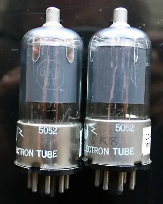 $7.99 • Buy Two 6K8GT NU Vacuum Tubes TV-7 Tested Good Guaranteed Metal Base Matched Codes