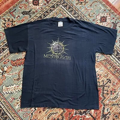 Meshuggah Chaosphere Vintage Shirt L Severe Chaos Tour 1999 Rare Metal Band • $199.99