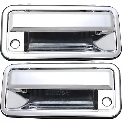 Pair Exterior Door Handles Set Of 2 Front Driver & Passenger Side For Chevy GMC • $35.03