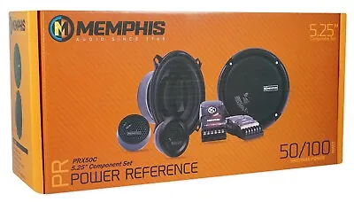 Memphis Audio PRX50C 5.25  100 Watt Component Car Speakers W/Crossovers (PAIR) • $115