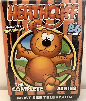 HEATHCLIFF: The Complete Series DVD (9 Disc Set) Mel Blanc -NEW/SEALED FREE SHIP • $17.95