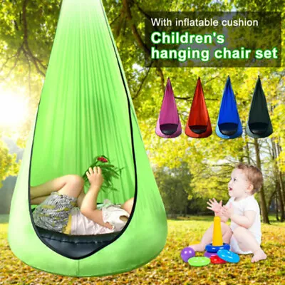 £16.32 • Buy Child Kids Pod Swing Chair Nook Tent Indoor Outdoor Garden Hanging Seat Hammock