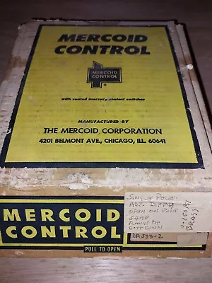 Mercoid Control Series D Pressure Switch • $75