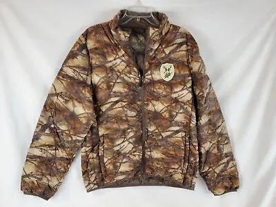 Aant Gear Mountain Dew Camouflage Puffer Coat Hiking Shell W/ Bag Size Large  • $22.99