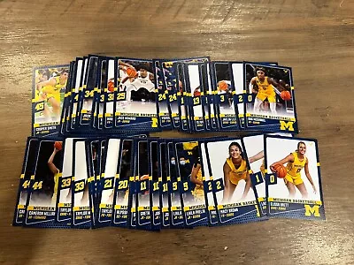 Michigan WOLVERINES 2023-24 NCAA Men's & Women's Basketball Card 🏀 Pick Player • $9.95