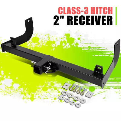 Class-3 Trailer Rear Bumper Tow Hitch Receiver 2  For Ford F-150 09-14 Black • $132