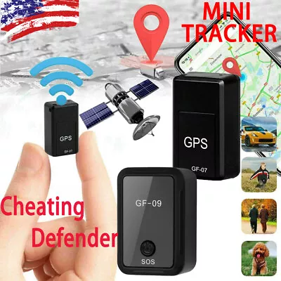 GF07 GF09 Mini Magnetic GPS Tracker Real-time Car Truck Vehicle Locator GSM GPRS • $7.45
