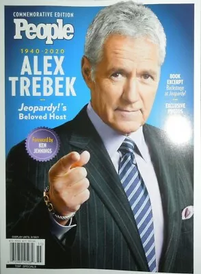 ALEX TREBEK People COMMEMORATIVE Jeopardy BOOK EXCERPT Life In Pictures  • $8.99