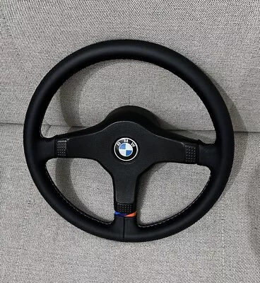 BMW E30 Mtech 1 Small 370mm OEM Steering Wheel EURO M Tech Technik 1 M3 325i • $999