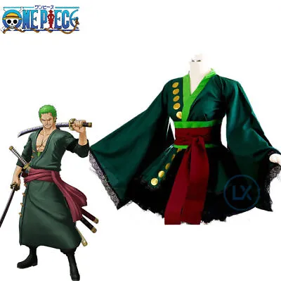Custom Made One Piece Shichibukai Dracule Mihawk Cosplay Costume Outfit For Sal/ • $25