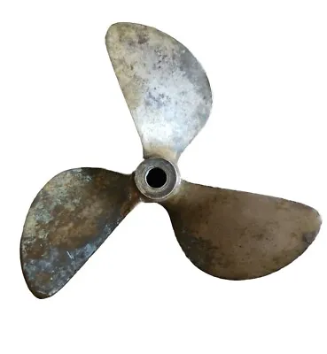 3 Blade Brass Bronze Boat Propeller 7.25  Seattle Prop Shop Washington  • $125