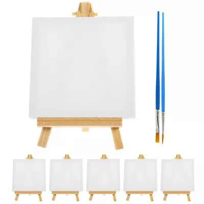  Canvas Painting Kit For Toddler Water Board Mini Oil Easel Suite • £12.65