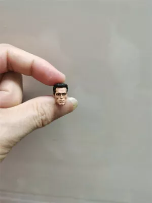 £22.67 • Buy 1:18 Scale Terminator Arnold Head Sculpt For 3.75  Male Action Figure Body Toys