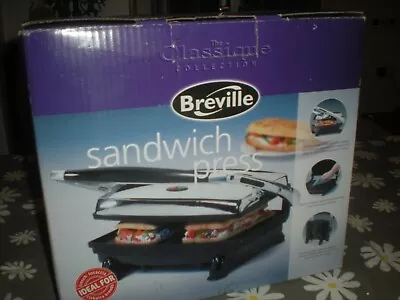 £9.99 • Buy Breville Sandwich/panini Press Toastie Maker