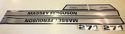 Massey Ferguson 271 Hood Decals • $35