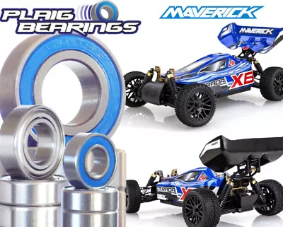 Maverick Strada XB Bearing Kits - High Speed Upgrade Bearings - Express Post • £22.22