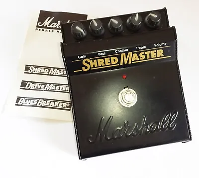 Marshall Shred Master Distortion Guitar Pedal - FREE POSTAGE • £159.99