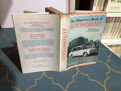 Observers Book Of Automobiles 1964 + Copy D/J  • £12.99