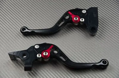 Short Brake & Clutch Levers Pair CNC Black MV Agusta B3 800 Brutale 3	2013- 2016 • $50.98