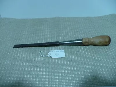 Antique G.I. Mix & Co. Carpentry Woodworking Flat Chisel 3/8  EUC-See Photos • $35