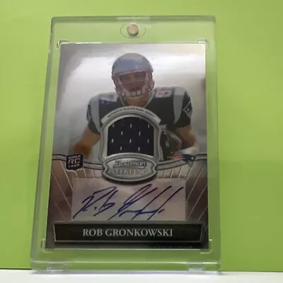 2010 Bowman Sterling Rob Gronkowski #bsar-rg Rookie Auto Jersey • $274.99